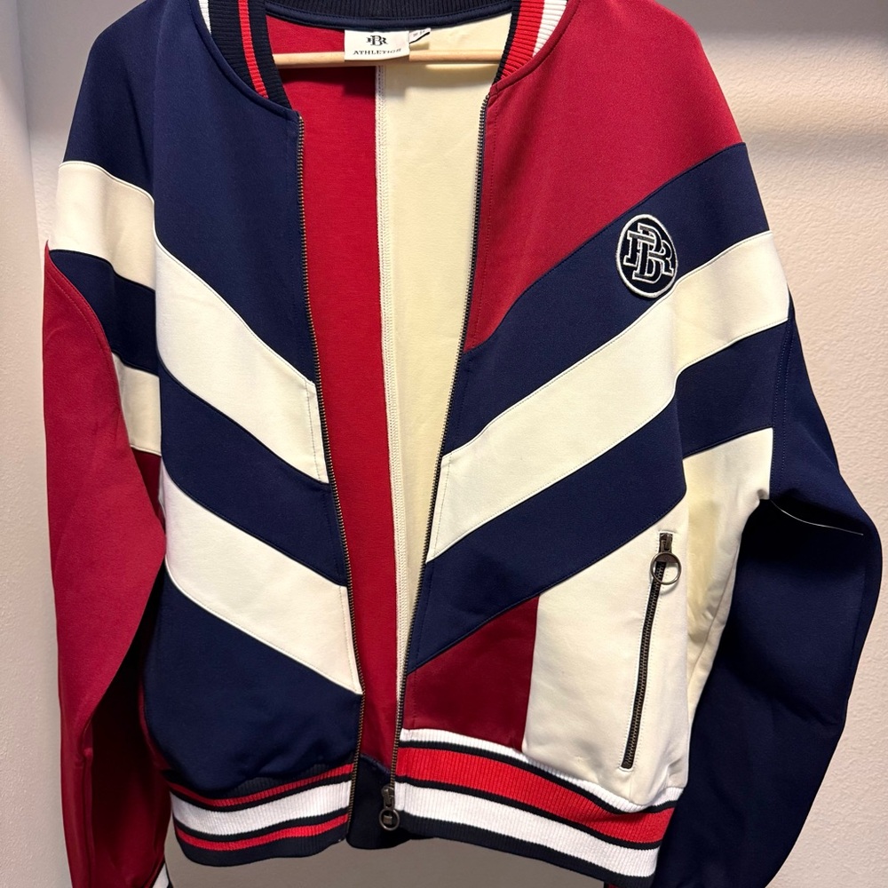 Banana Republic Red, Blue, and White Jacket